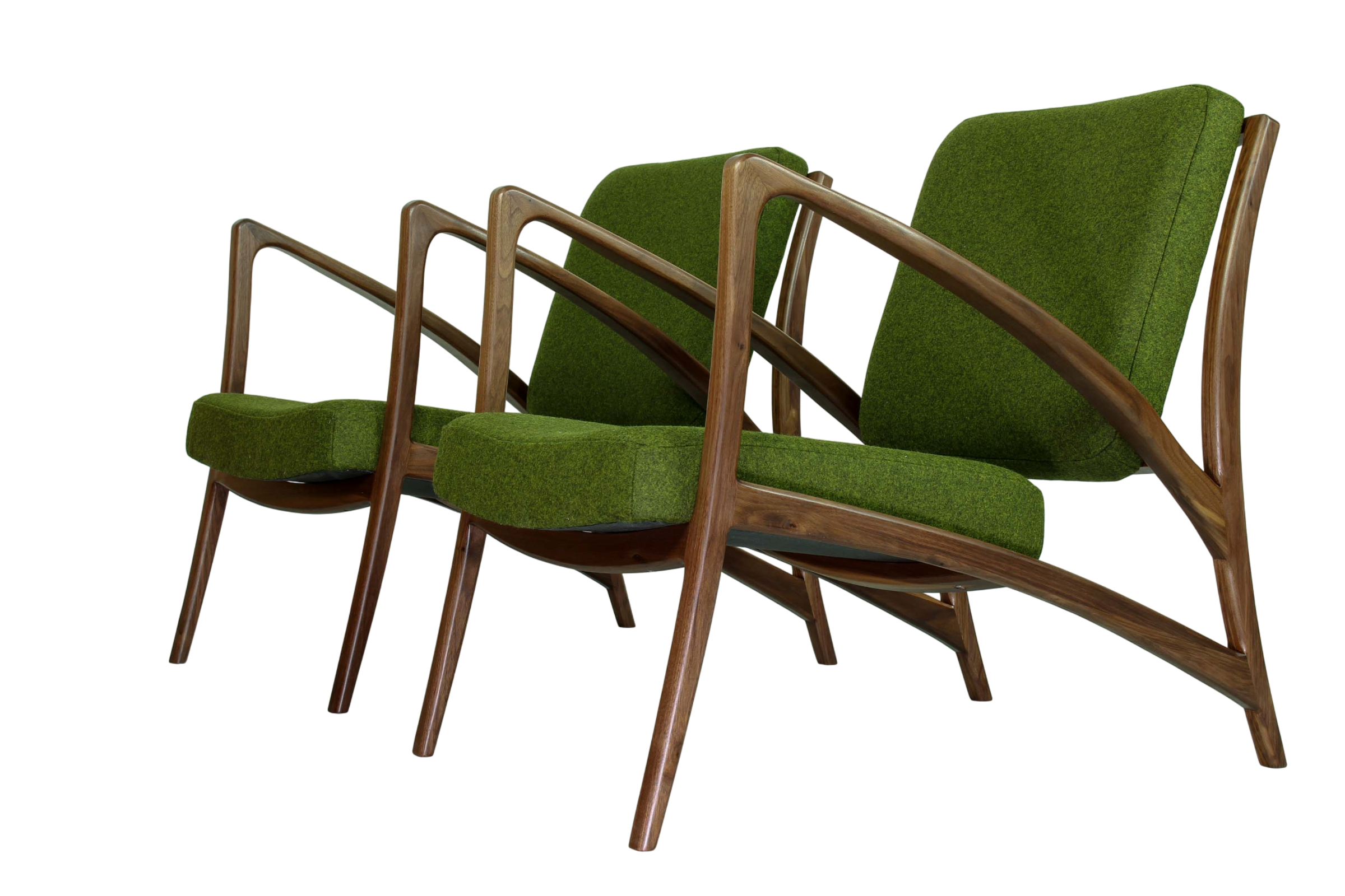Sculptural Lounge Chairs Dutch