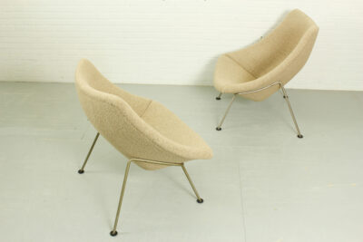 Set of Vintage Oyster Chairs by Pierre Paulin for Artifort, 1960s - Image 3