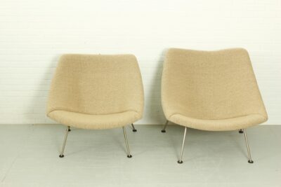 Set of Vintage Oyster Chairs by Pierre Paulin for Artifort, 1960s - Image 13