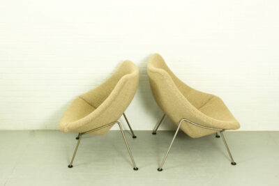 Set of Vintage Oyster Chairs by Pierre Paulin for Artifort, 1960s - Image 11