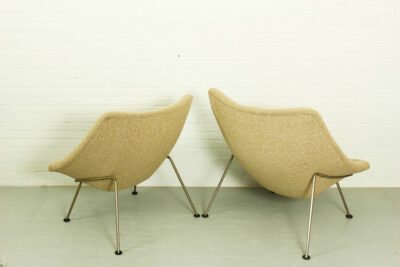 Set of Vintage Oyster Chairs by Pierre Paulin for Artifort, 1960s - Image 10