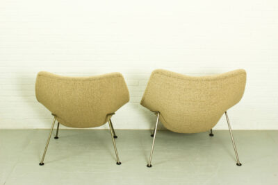 Set of Vintage Oyster Chairs by Pierre Paulin for Artifort, 1960s - Image 9