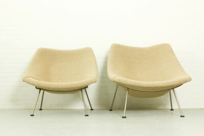 Set of Vintage Oyster Chairs by Pierre Paulin for Artifort, 1960s - Image 2