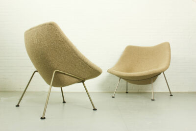 Set of Vintage Oyster Chairs by Pierre Paulin for Artifort, 1960s - Image 7