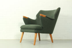 Kurt Olsen lounge chair No 221, Slagelse Møbelvaerk, 1960s