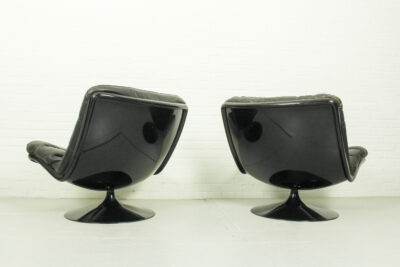 Set of 2 Vintage Dutch design F978 swivel chairs by Geoffrey Harcourt for Artifort, 1960s - Image 12