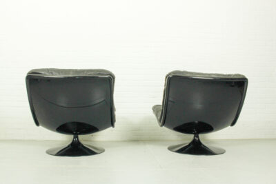 Set of 2 Vintage Dutch design F978 swivel chairs by Geoffrey Harcourt for Artifort, 1960s - Image 8