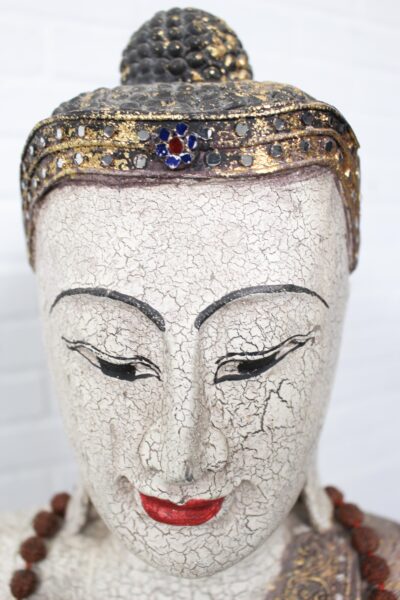 Mid Century Buddha in the Abhaya Mudra posture, Birma, 1950s - Image 8