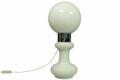 Mid Century Floorlamp Carlo Nason " Birillo" for A.V. Mazzega, Italy 1960