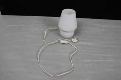 Mid Century Murano Mushroom glass table lamp, Italy, 1970s - Image 6