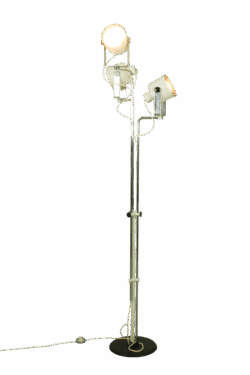 Rare Adjustable Floor Lamp by Pio Luigi Brusasco & Giovanni Torretta for Luci Illuminazione, Italy, 1970.