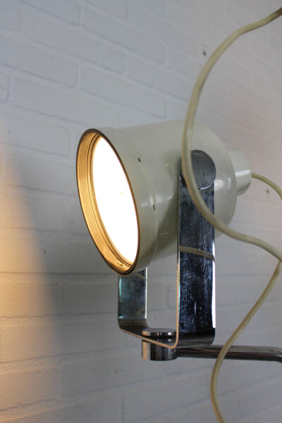 Rare Adjustable Floor Lamp by Pio Luigi Brusasco & Giovanni Torretta for Luci Illuminazione, Italy, 1970. - Image 8