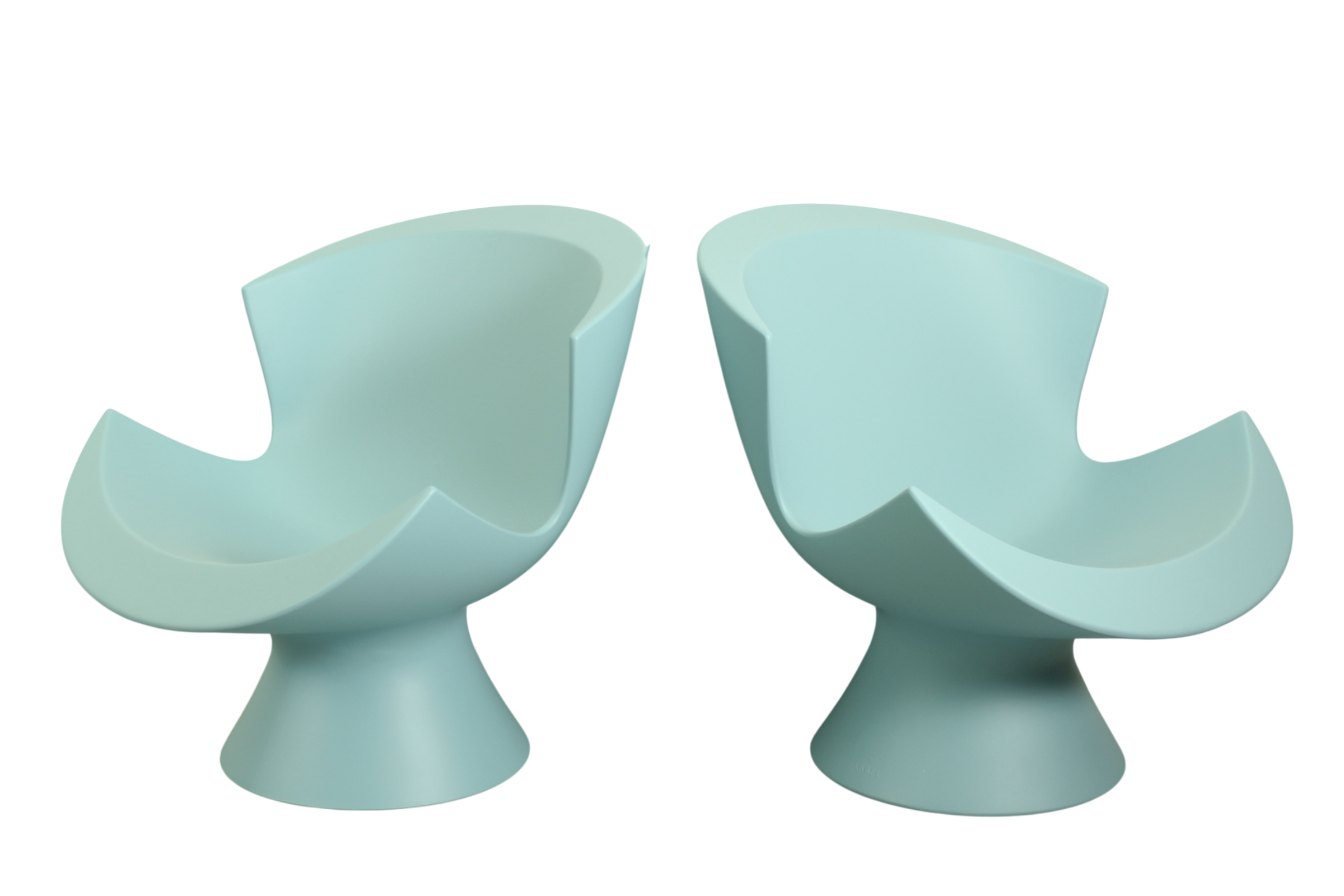 Set of 2 Karim Rashid Kite Lounge Chairs for Label, 2004