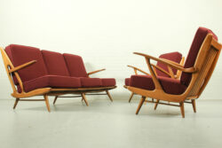 Vintage design sofa and lounge chairs Sprij / Spuij’s, 1960s