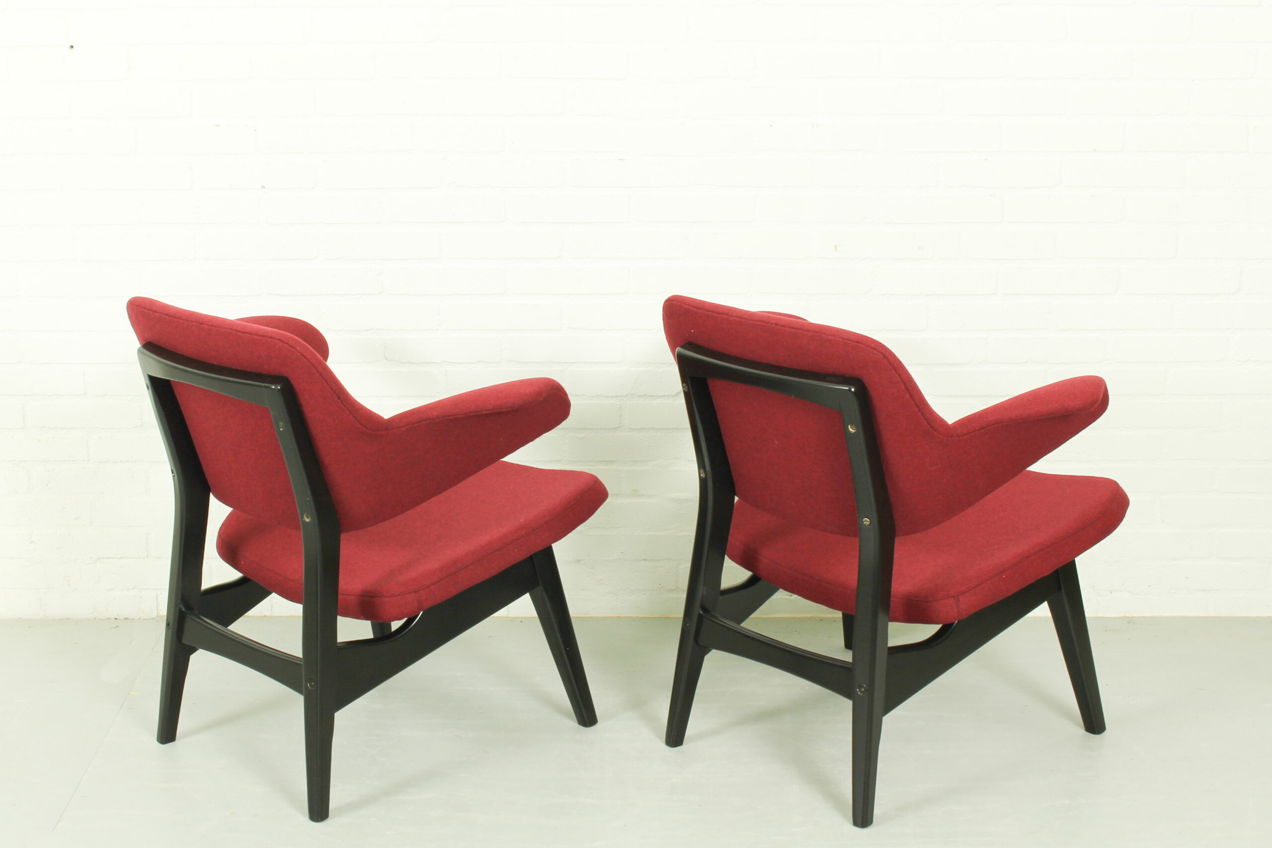 Pair of Lounge Armchairs by Louis van Teeffelen for Wébé – Dutch Mid-Century Modern (1960s) - Image 8