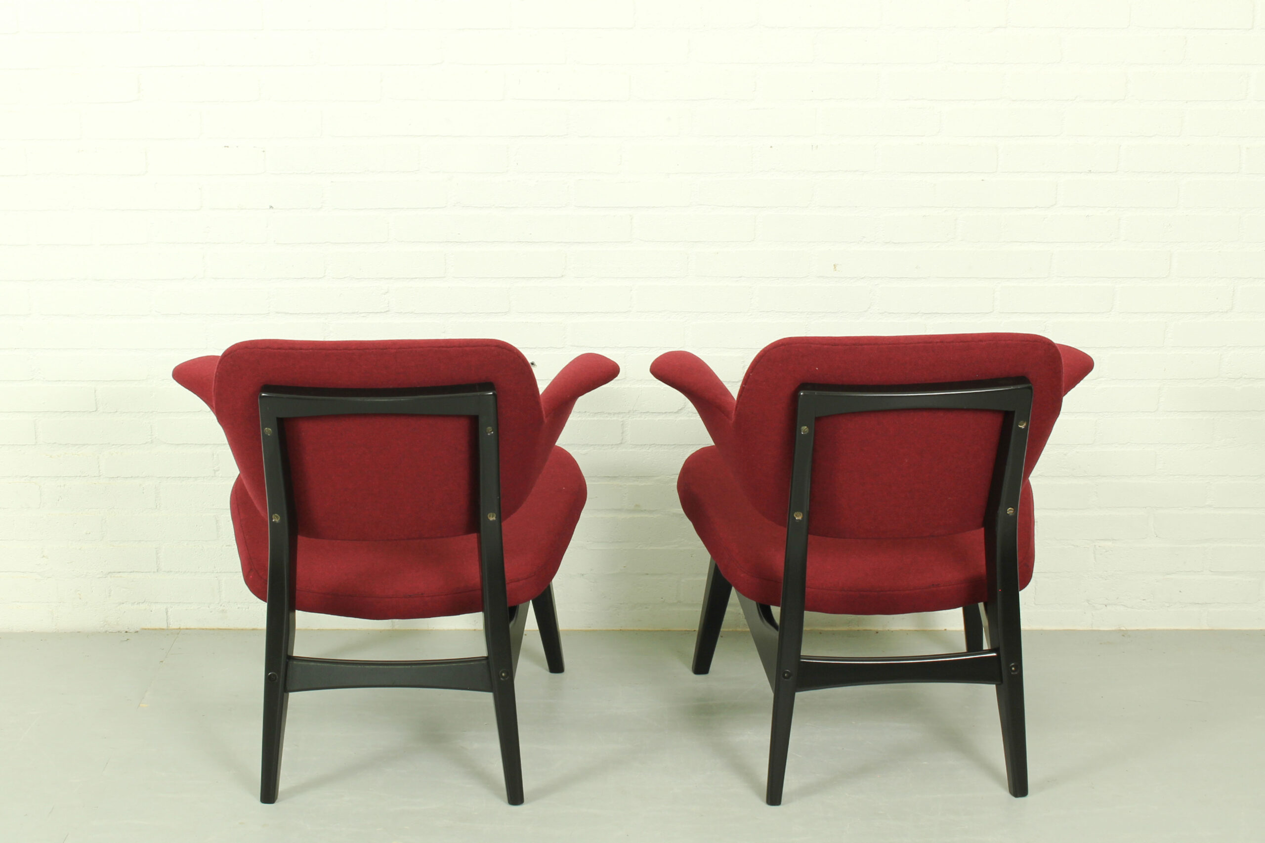Pair of Lounge Armchairs by Louis van Teeffelen for Wébé – Dutch Mid-Century Modern (1960s) - Image 7