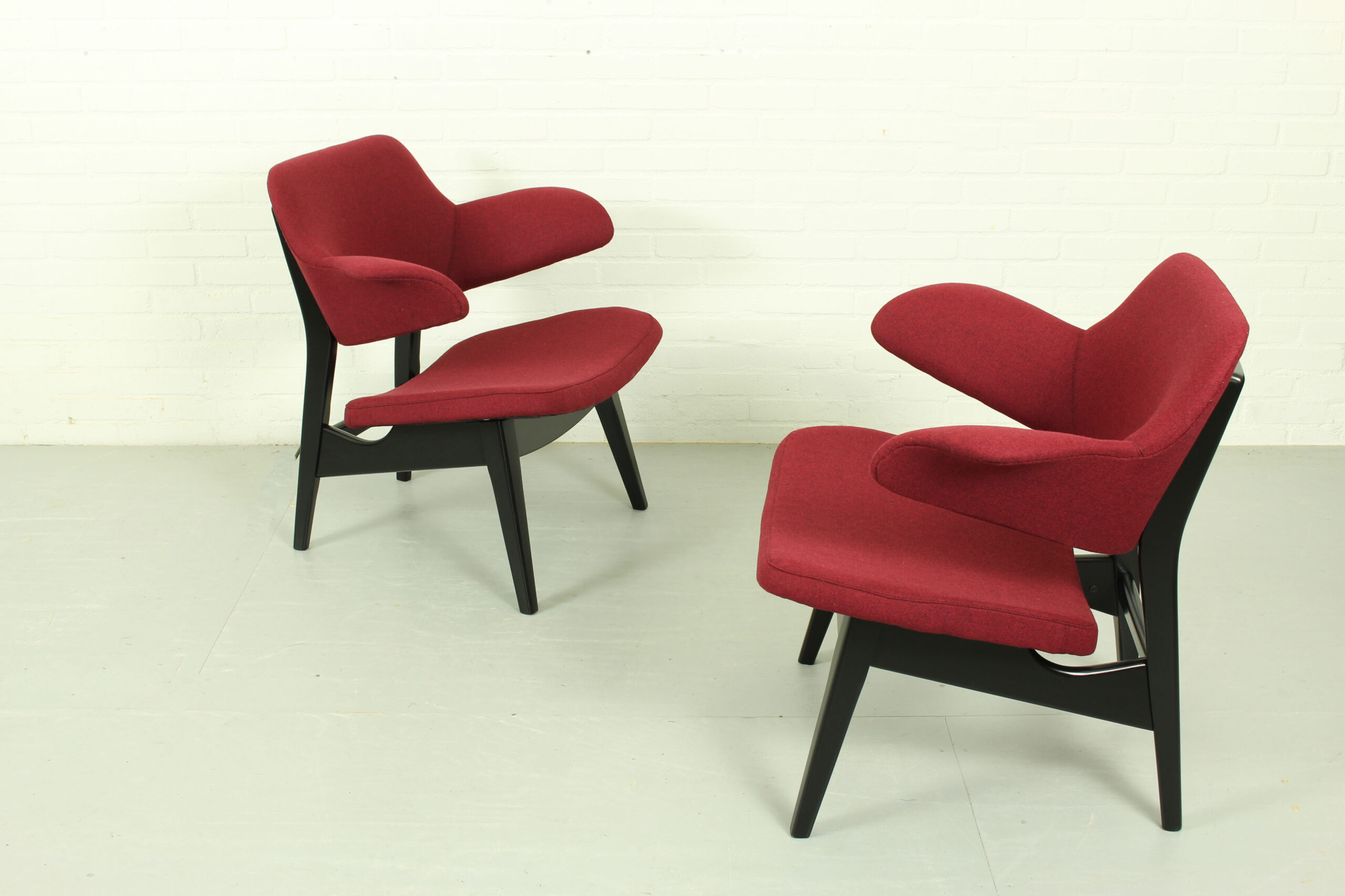 Pair of Lounge Armchairs by Louis van Teeffelen for Wébé – Dutch Mid-Century Modern (1960s) - Image 6