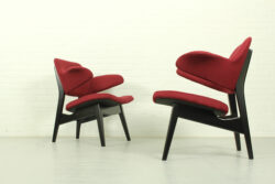 Pair of Lounge Armchairs by Louis van Teeffelen for Wébé – Dutch Mid-Century Modern (1960s)