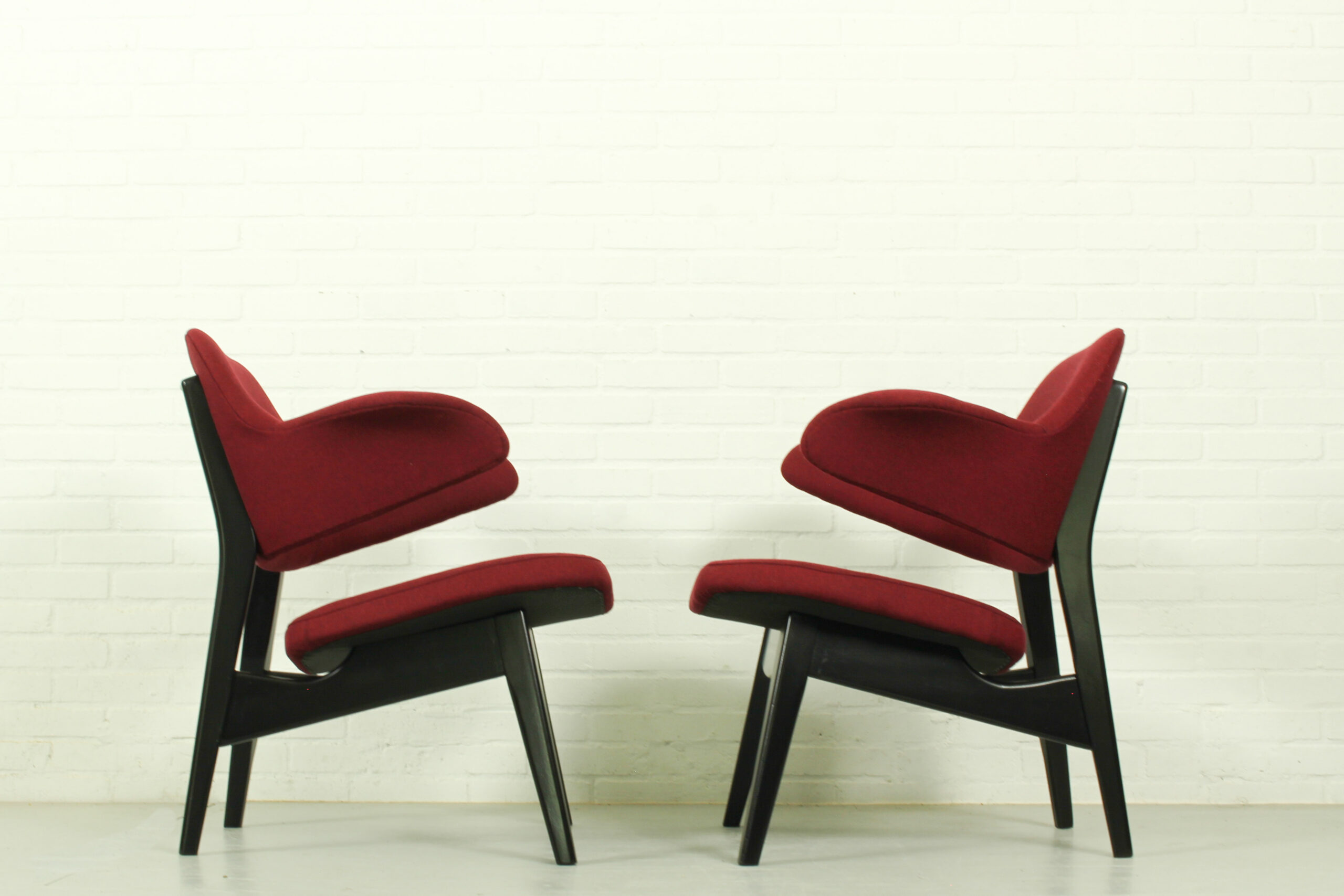 Pair of Lounge Armchairs by Louis van Teeffelen for Wébé – Dutch Mid-Century Modern (1960s) - Image 4