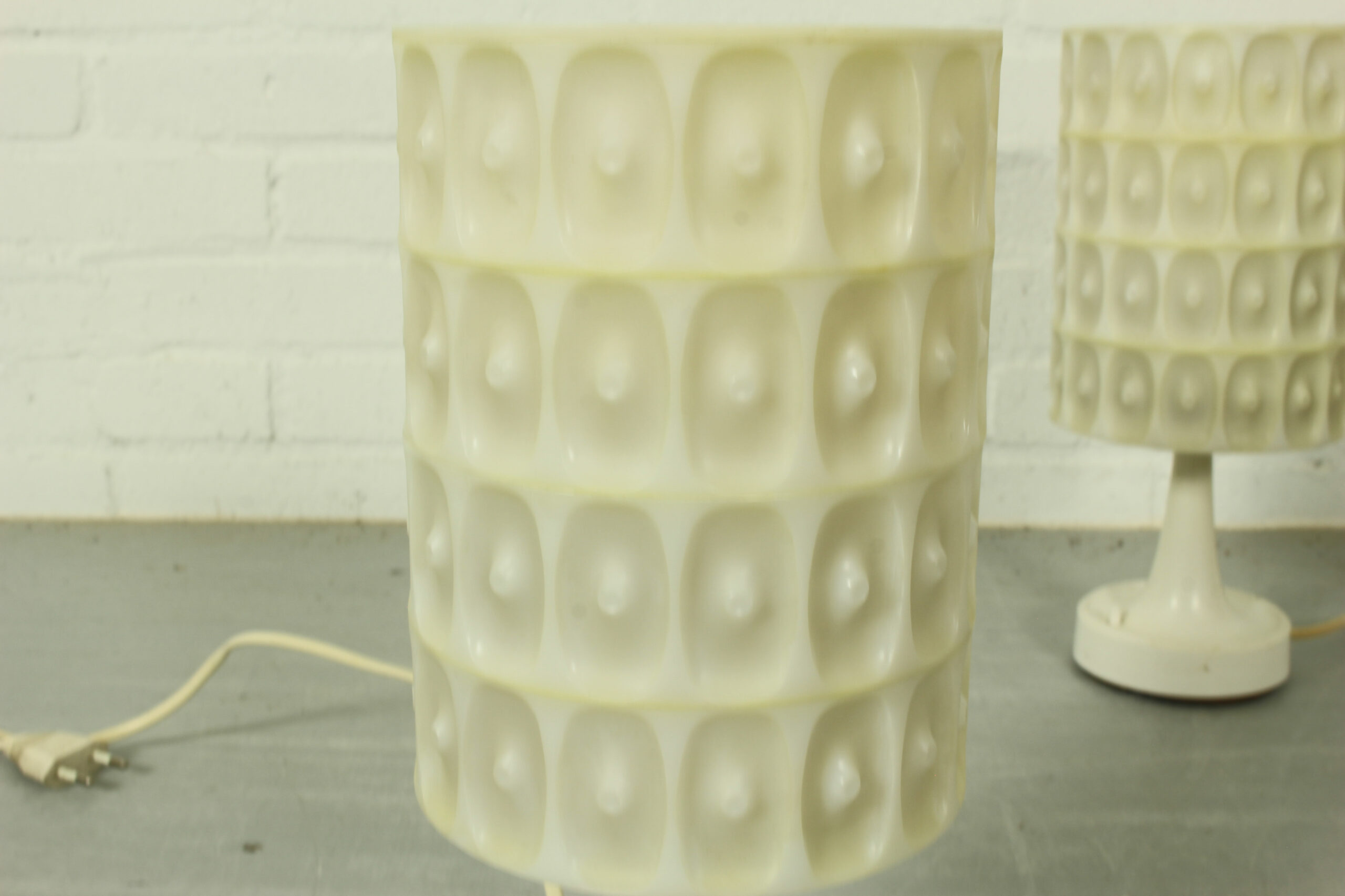 Elegant Mid-Century Modern Lamp Set, Erco 1970s - Image 6