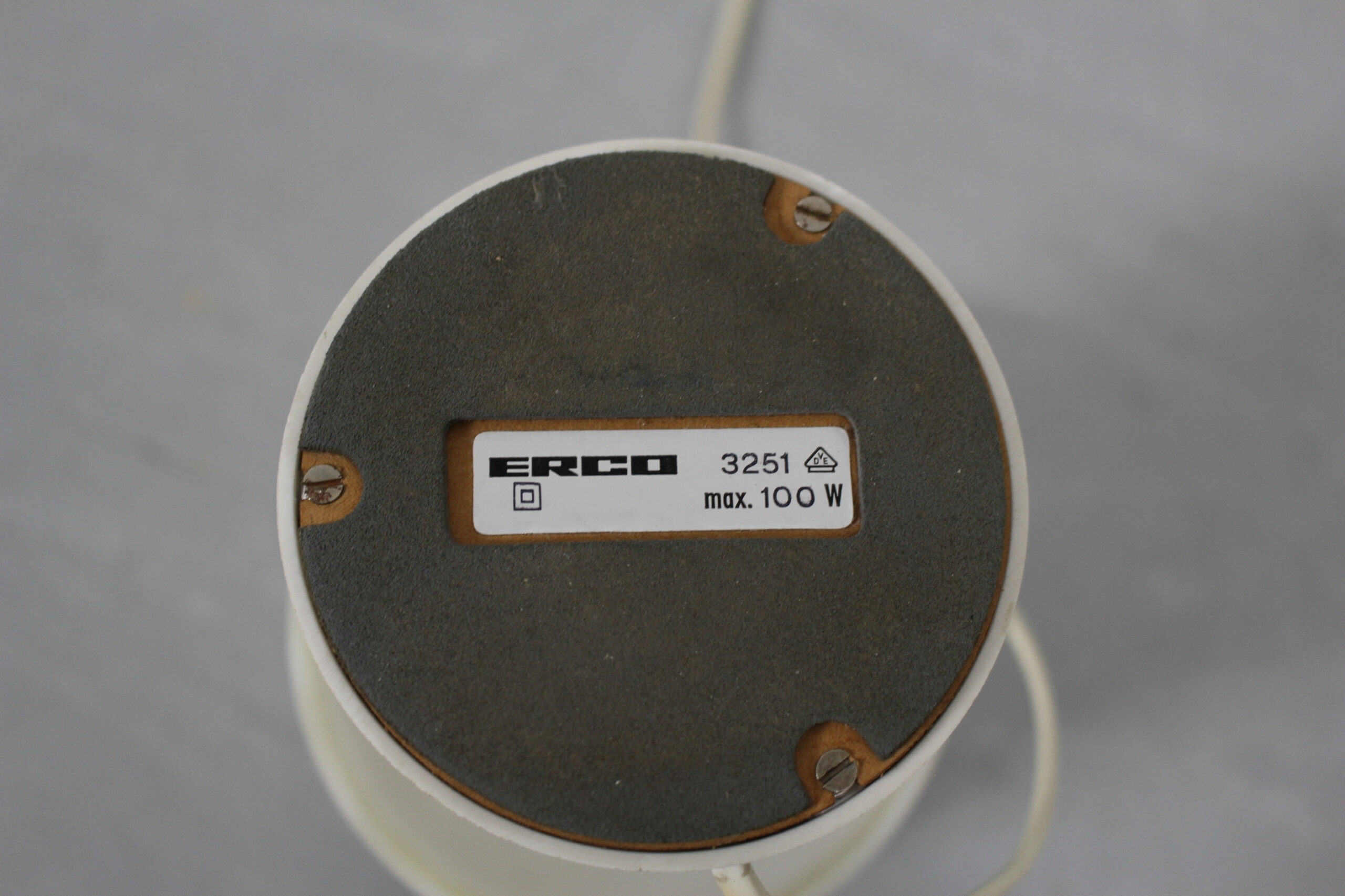 Elegant Mid-Century Modern Lamp Set, Erco 1970s - Image 5