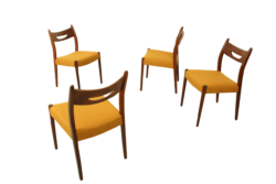 Set of 4 Vintage Teak Armchair, 1960s