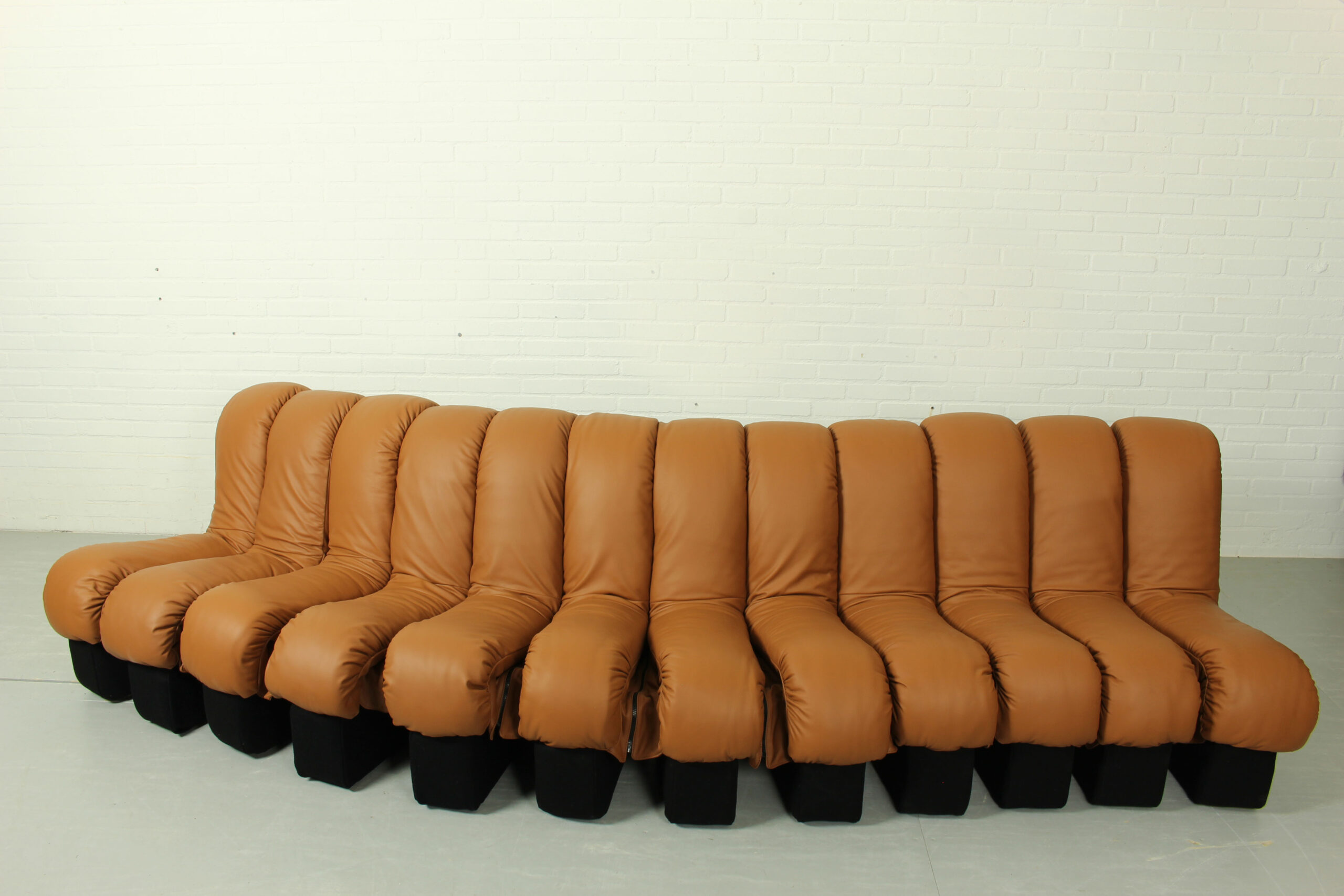 DS-600 'Non Stop' Sofa DS-600 by Eleonore Peduzzi Riva for de Sede with 12 elements, Switzerland 1970s - Image 14
