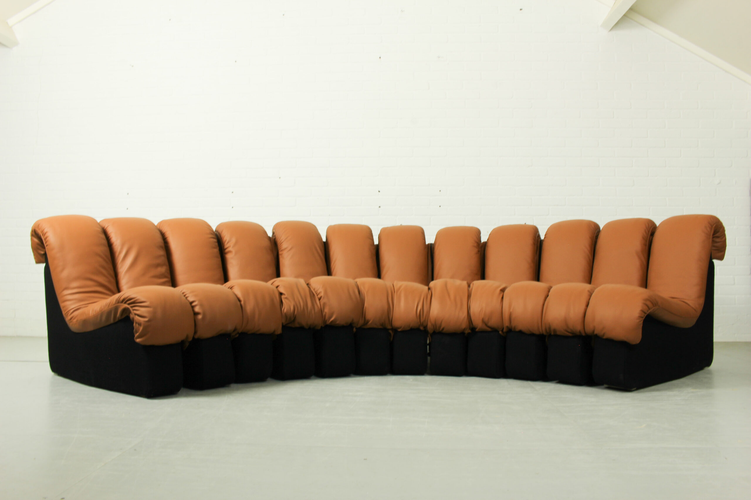 DS-600 'Non Stop' Sofa DS-600 by Eleonore Peduzzi Riva for de Sede with 12 elements, Switzerland 1970s - Image 11