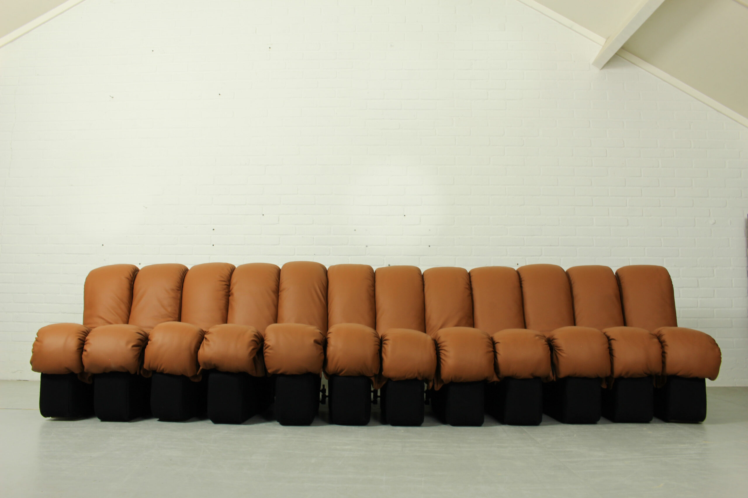 DS-600 'Non Stop' Sofa DS-600 by Eleonore Peduzzi Riva for de Sede with 12 elements, Switzerland 1970s - Image 10