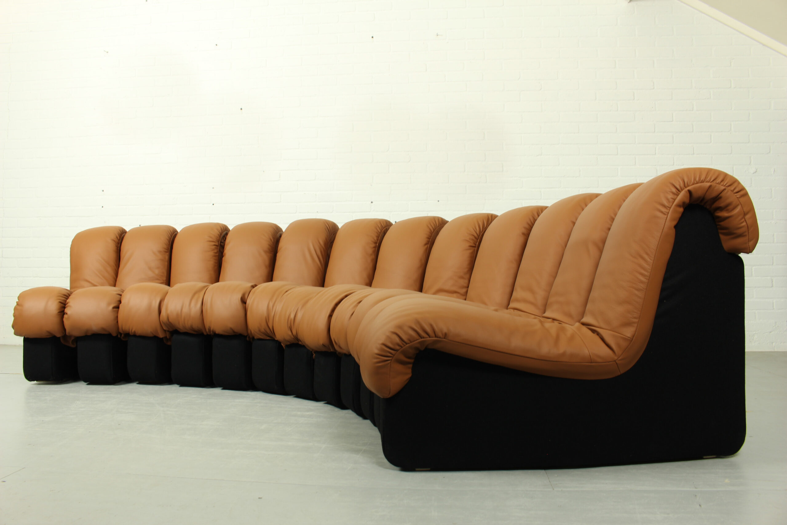 DS-600 'Non Stop' Sofa DS-600 by Eleonore Peduzzi Riva for de Sede with 12 elements, Switzerland 1970s - Image 2