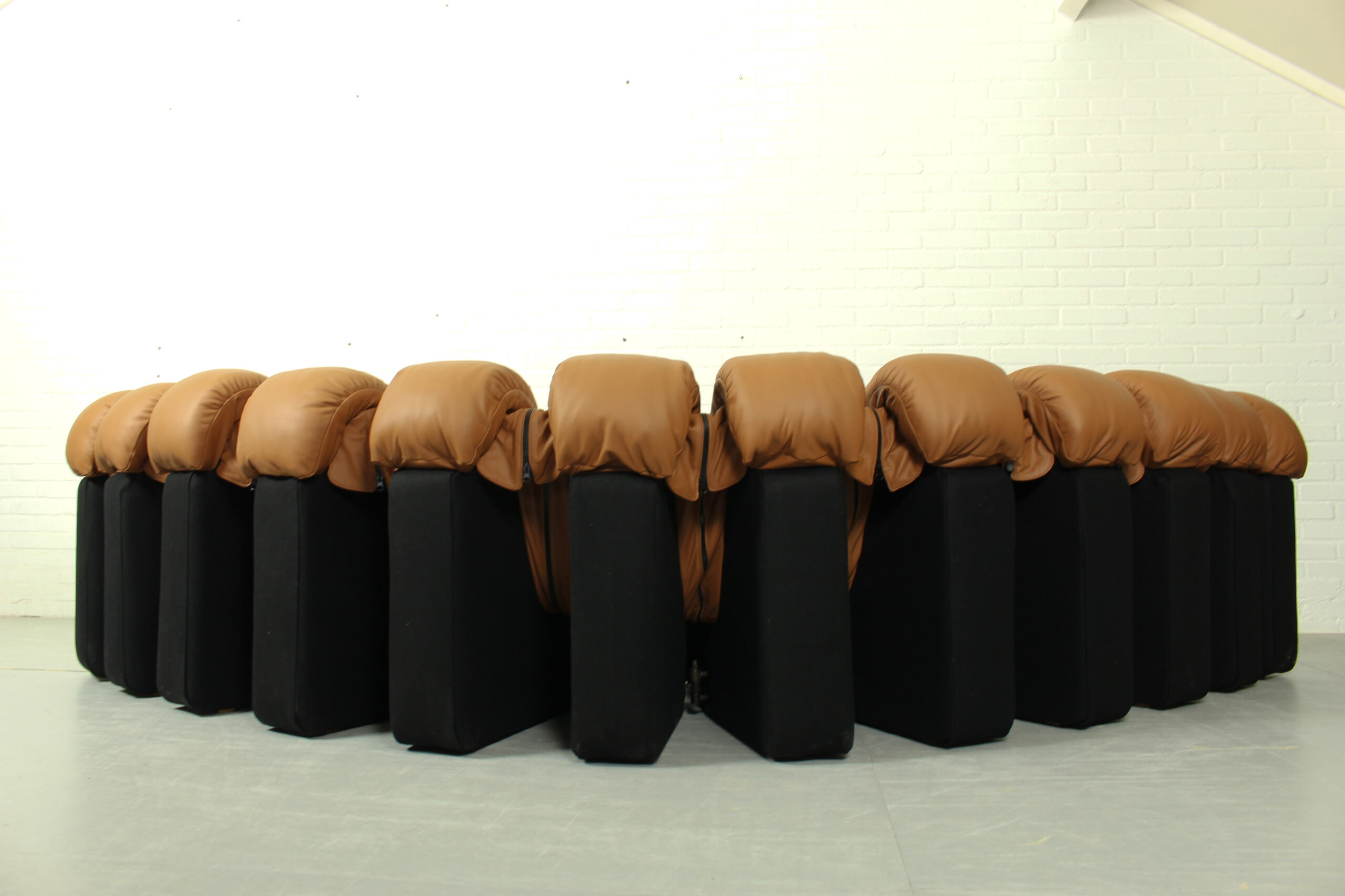 DS-600 'Non Stop' Sofa DS-600 by Eleonore Peduzzi Riva for de Sede with 12 elements, Switzerland 1970s - Image 9