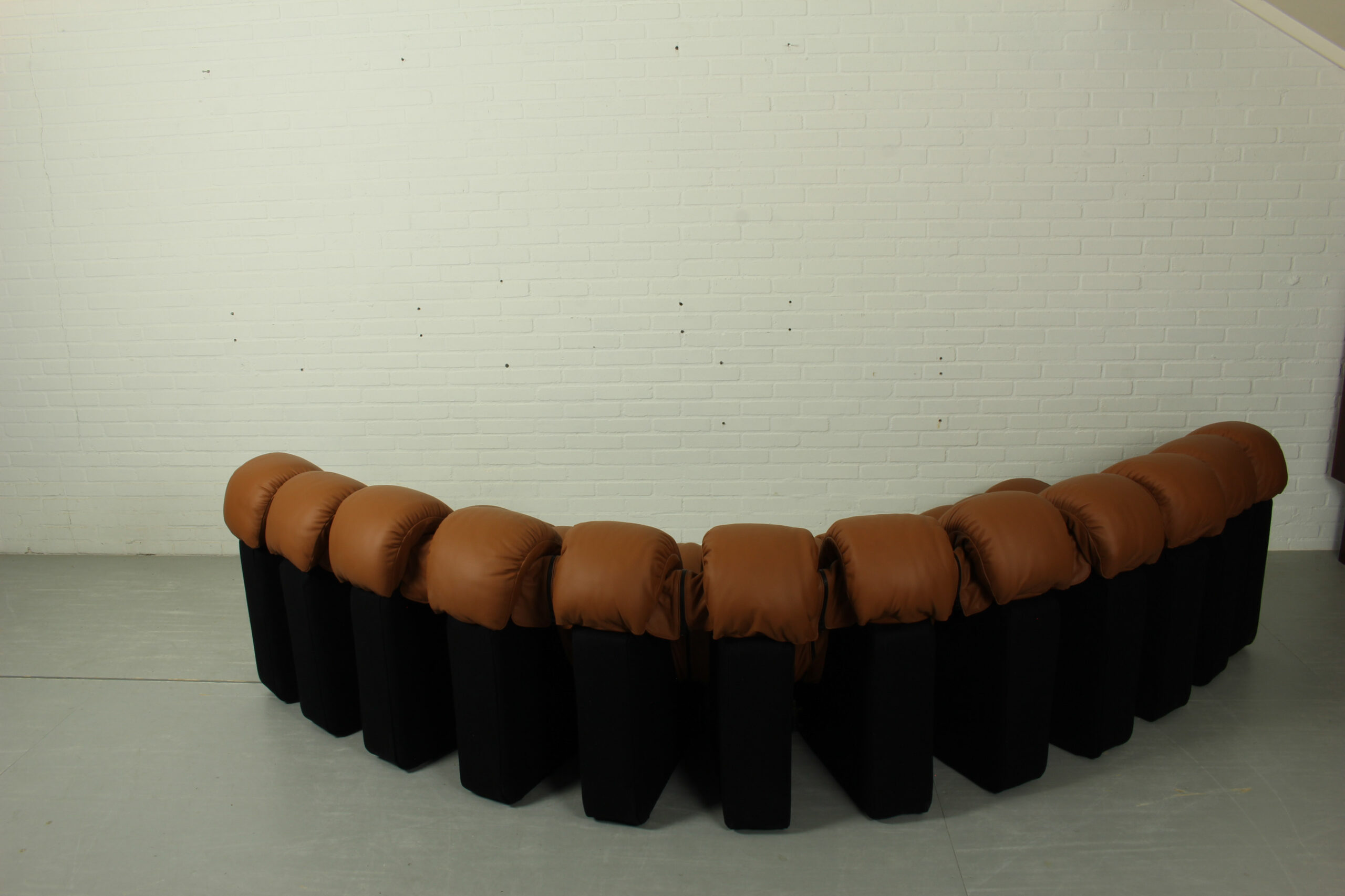DS-600 'Non Stop' Sofa DS-600 by Eleonore Peduzzi Riva for de Sede with 12 elements, Switzerland 1970s - Image 8
