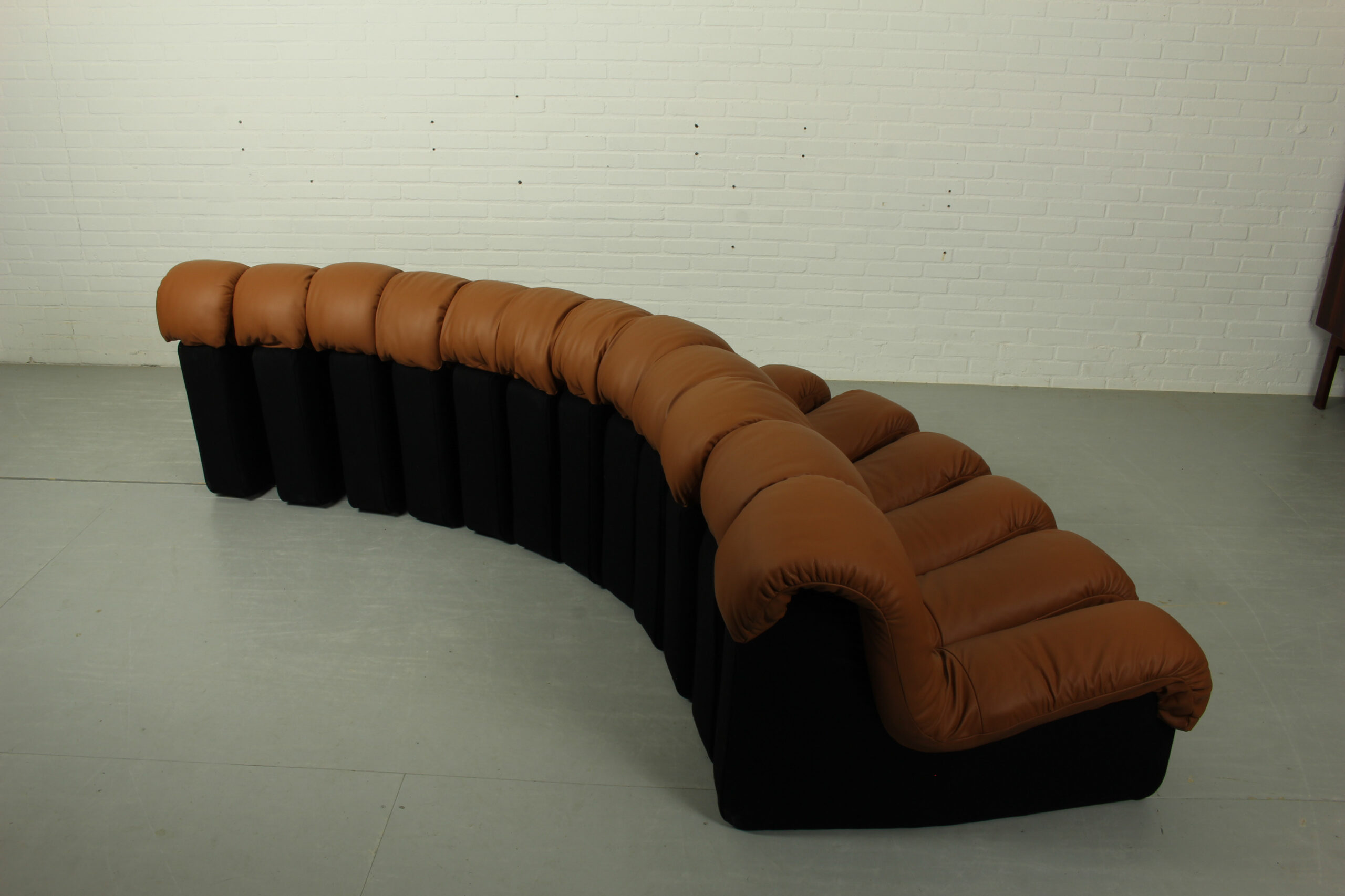 DS-600 'Non Stop' Sofa DS-600 by Eleonore Peduzzi Riva for de Sede with 12 elements, Switzerland 1970s - Image 4