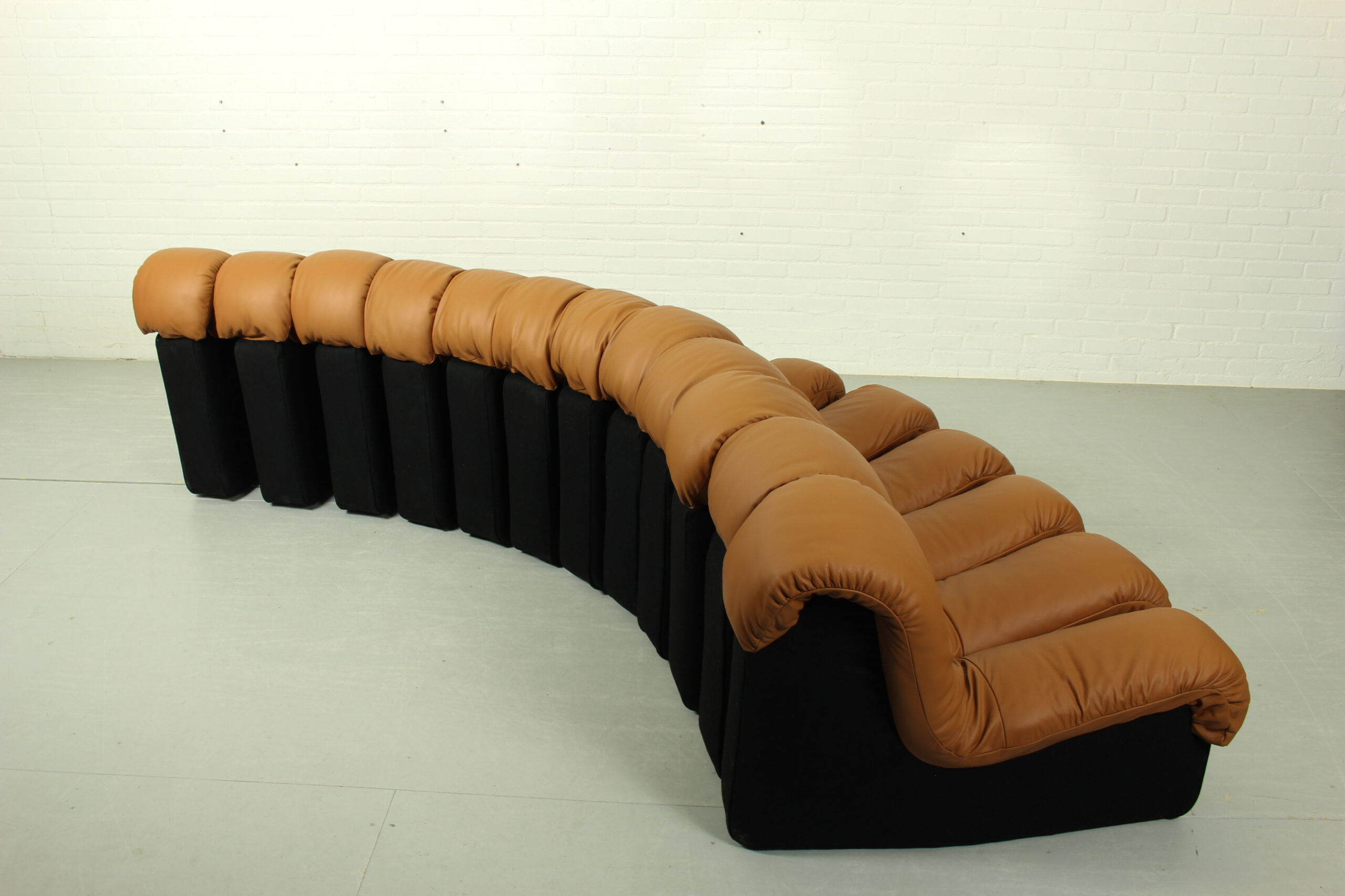 DS-600 'Non Stop' Sofa DS-600 by Eleonore Peduzzi Riva for de Sede with 12 elements, Switzerland 1970s - Image 3