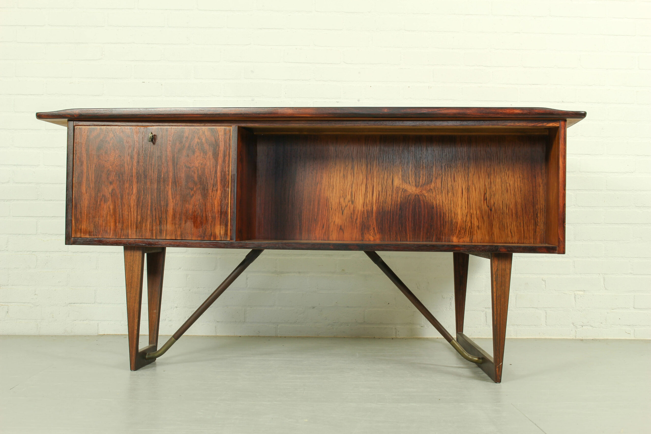 1960s Peter Løvig Nielsen 'Boomerang' Desk Hedensted Møbelfabrik - Image 2