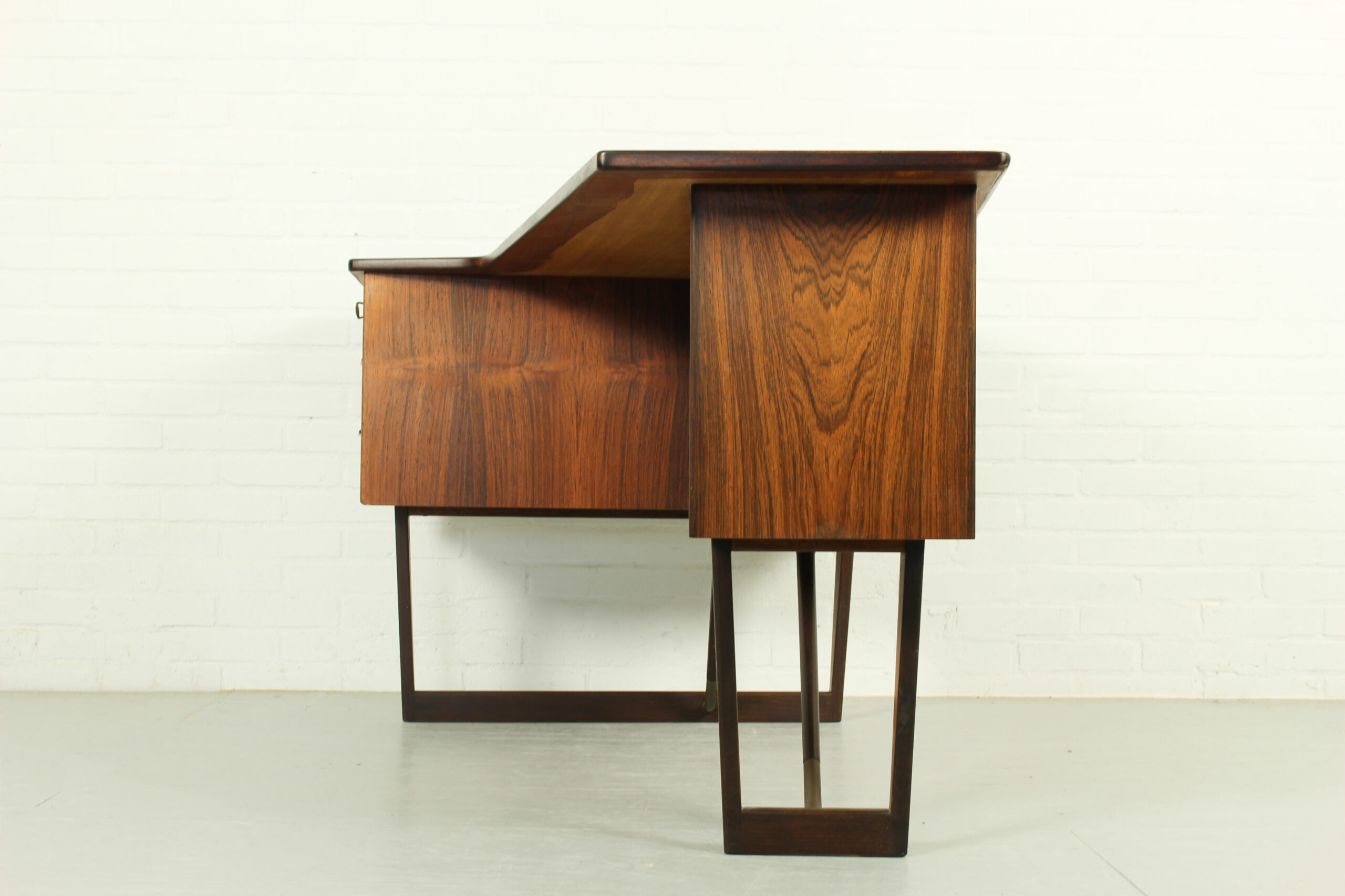 1960s Peter Løvig Nielsen 'Boomerang' Desk Hedensted Møbelfabrik - Image 7
