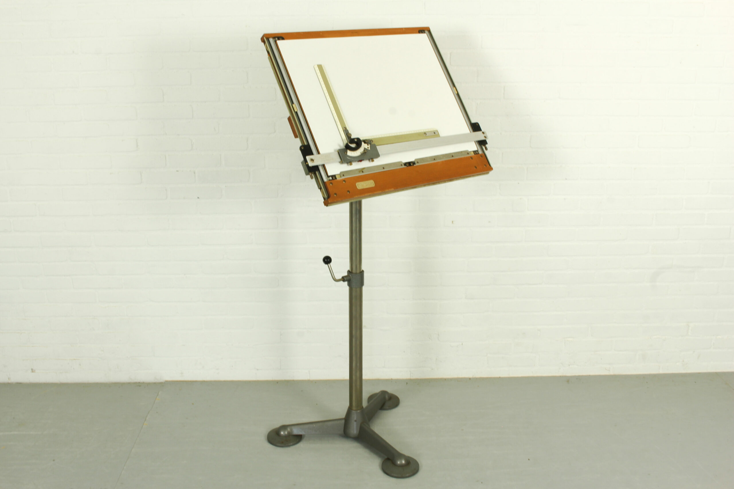 Hebel Drafting Table Germany, 1950s - Image 3