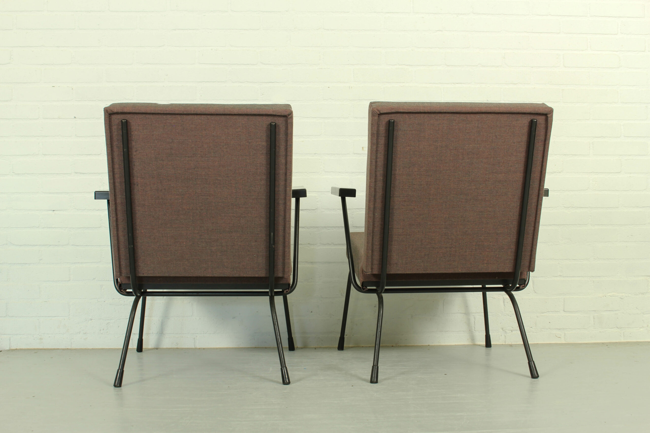 Set of 2 1407 armchairs by Wim Rietveld for Gispen - Image 12