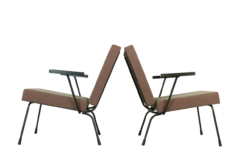 Set of 2 1407 armchairs by Wim Rietveld for Gispen