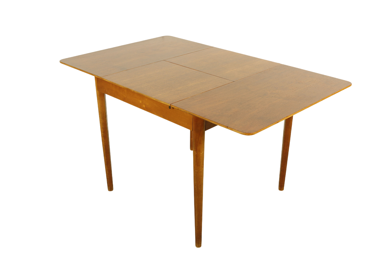 1958 Pastoe Drop-Leaf Table – Dutch Design Classic