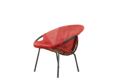 Balloon Armchair by L. Erzeugnis for Lusch & Co, Germany, 1960s