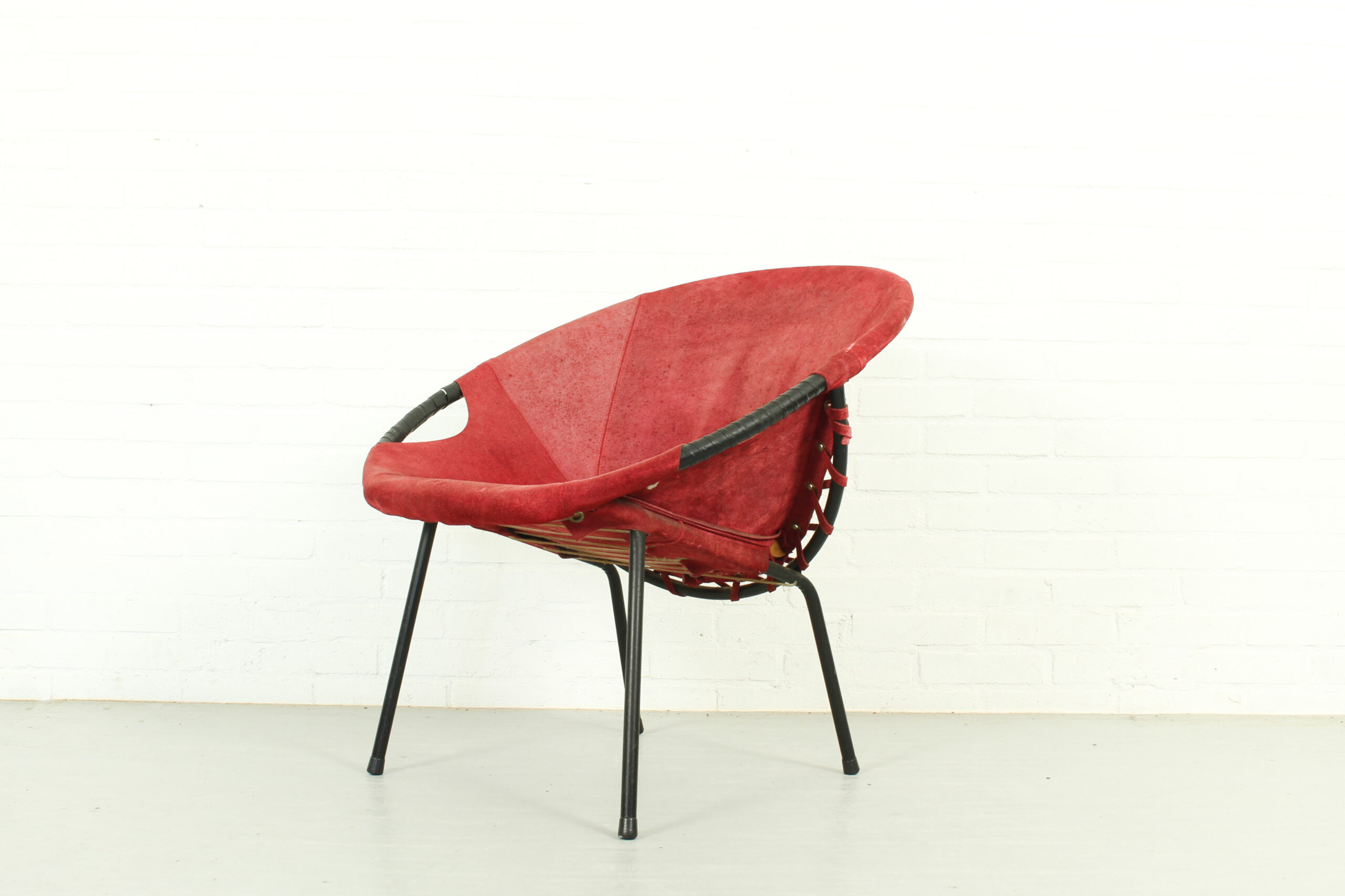 Balloon Armchair by L. Erzeugnis for Lusch & Co, Germany, 1960s - Image 5