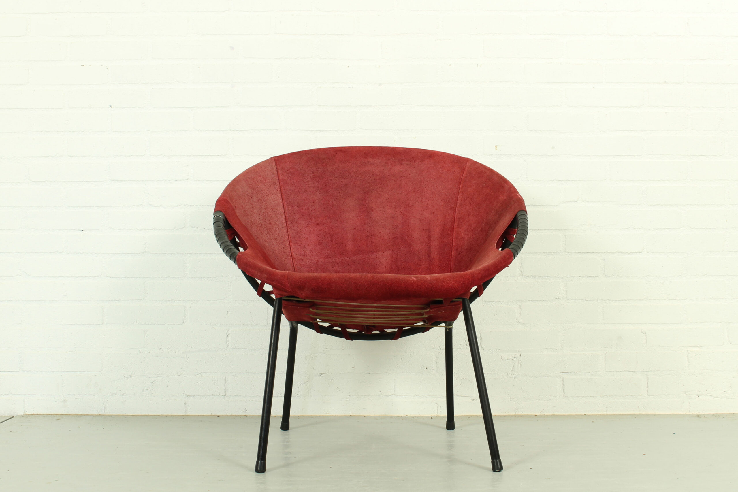 Balloon Armchair by L. Erzeugnis for Lusch & Co, Germany, 1960s - Image 10