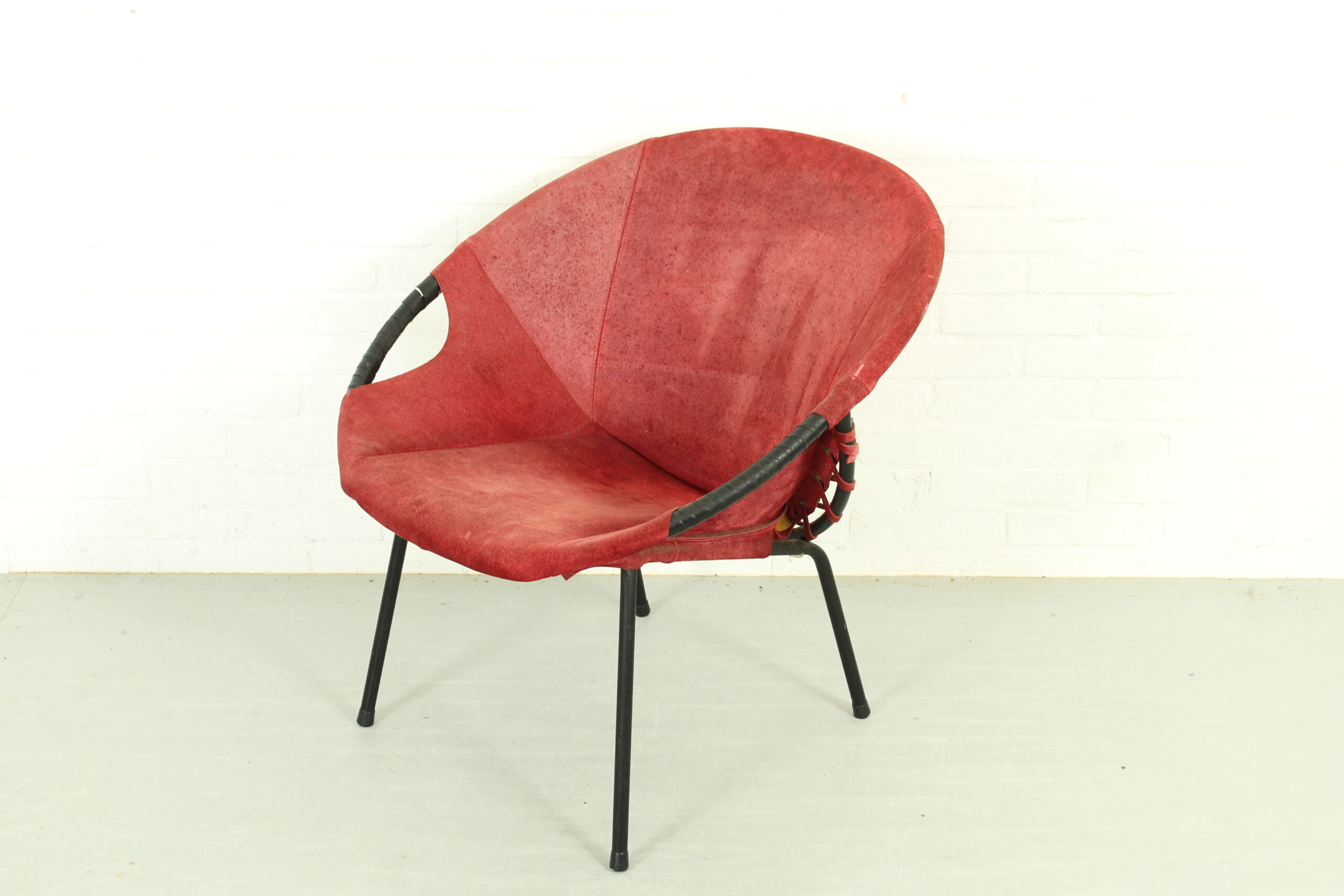 Balloon Armchair by L. Erzeugnis for Lusch & Co, Germany, 1960s - Image 3