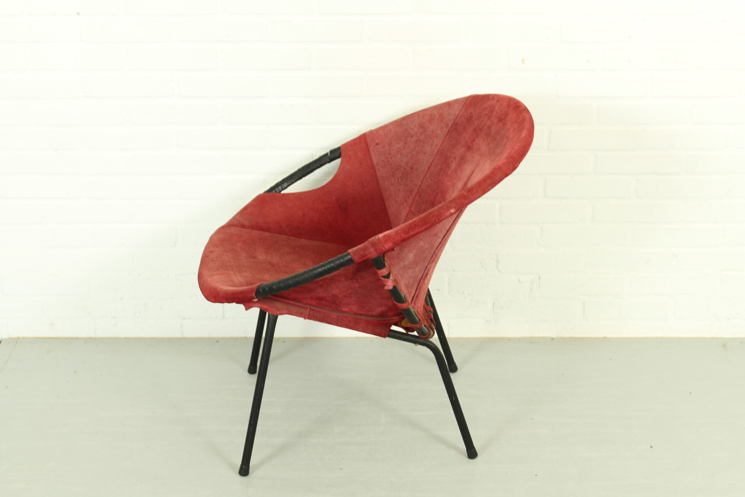 Balloon Armchair by L. Erzeugnis for Lusch & Co, Germany, 1960s - Image 8