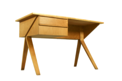 Mid-Century Modern Model EB02 Birch Series Desk by Cees Braakman for UMS Pastoe, 1952