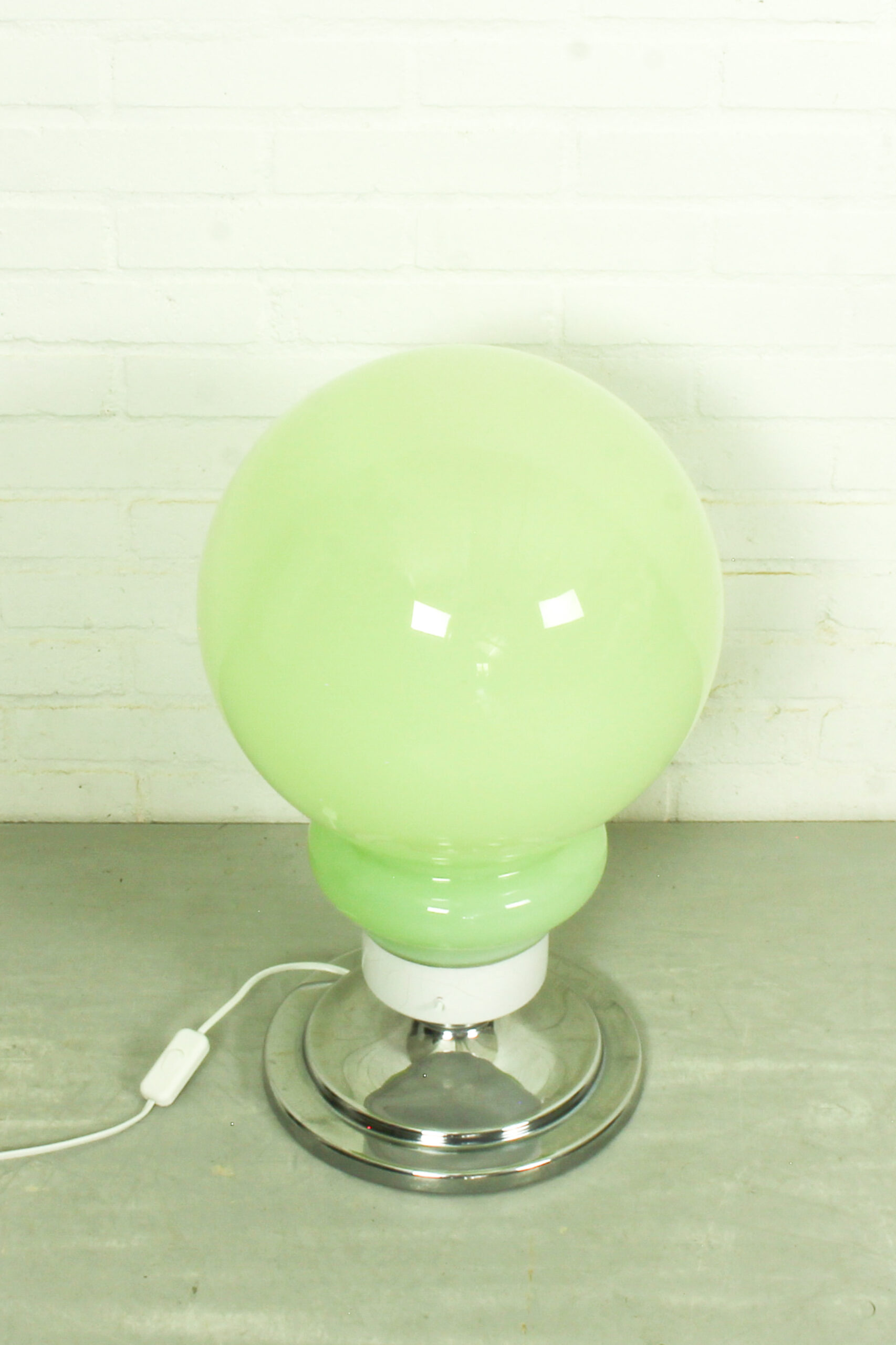Large Italian Space Age Murano Style Glass Table Lamp (57 cm) - Image 3