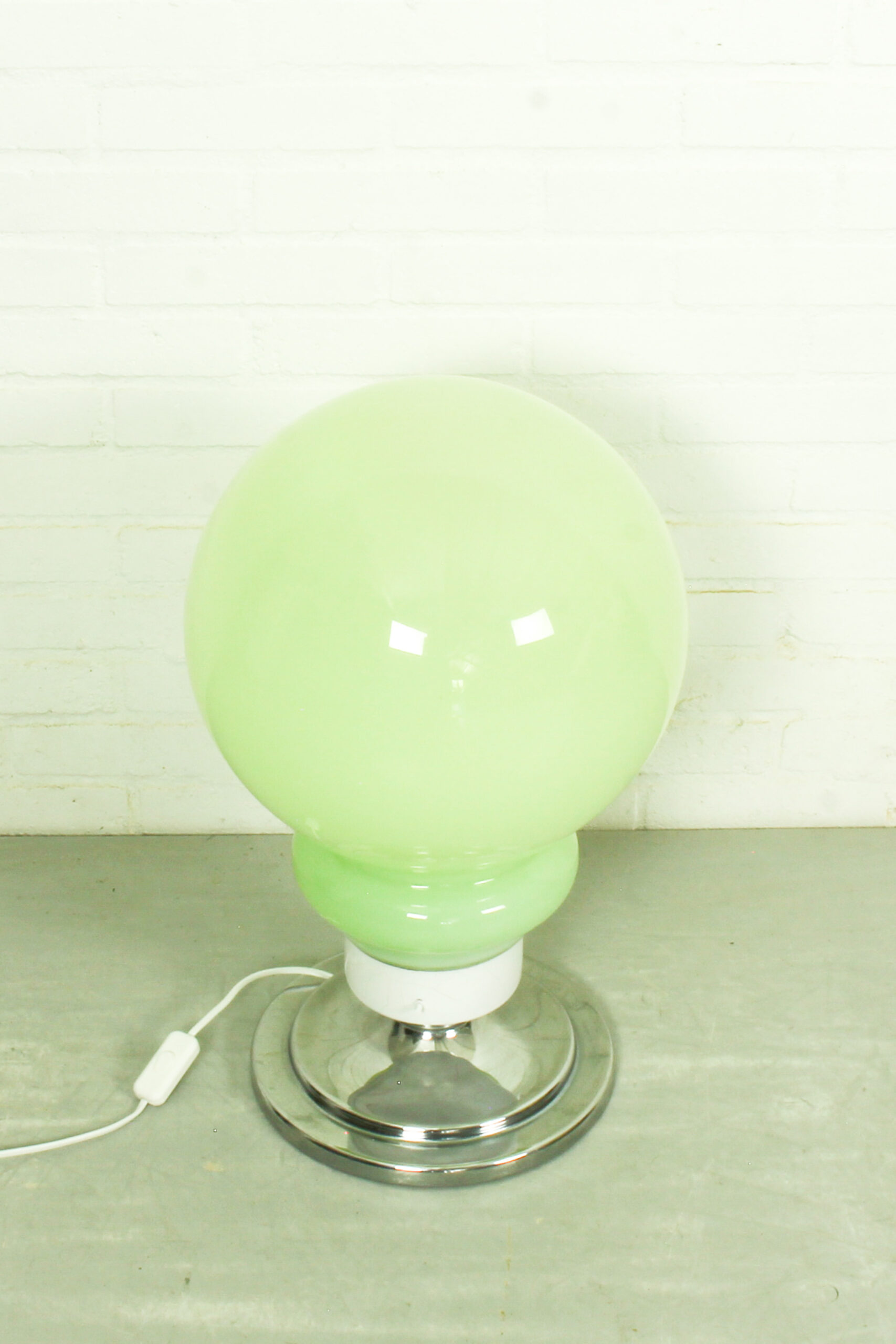 Large Italian Space Age Murano Style Glass Table Lamp (57 cm) - Image 2