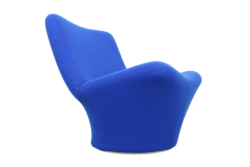Rare F596 Lounge Chair bij Pierre Paulin for Artifort, 1967