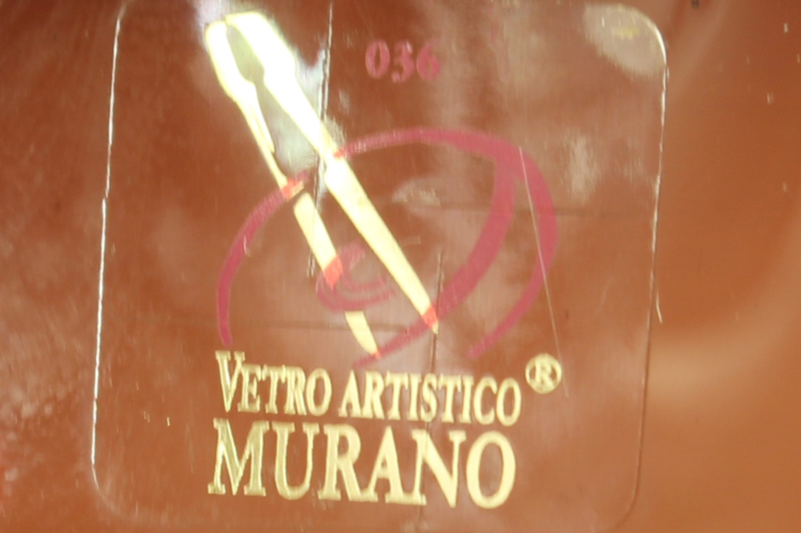 Large Murano Glass Vase by Enrico Cammozzo (with COA) - Image 10